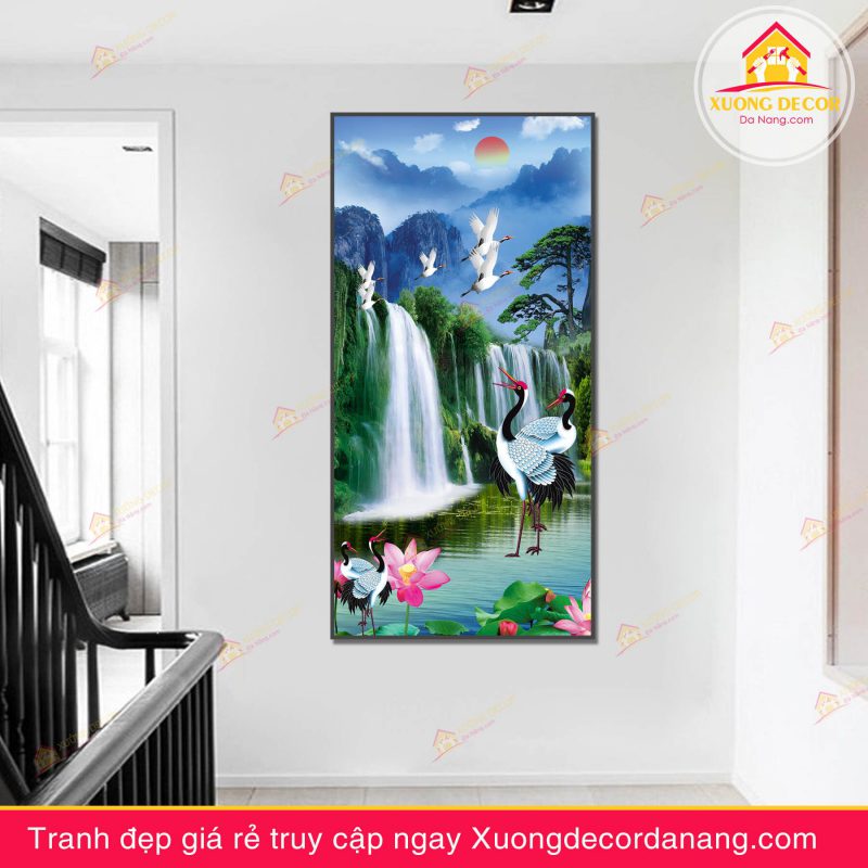 tranh-dan-hac-tranh-canvas-chim-hac-tranh-treo-tuong-hong-hac-con-co-tranh-treo-tuong-phong-khach-ngu-cau-thang-van-phong-da-nang