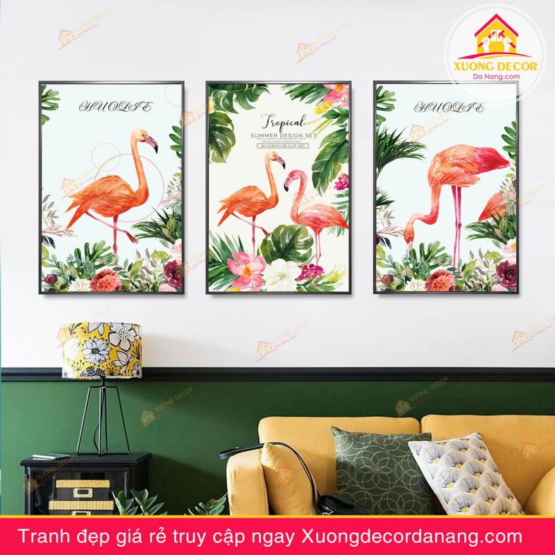tranh-canvas-chim-hac-tranh-treo-tuong-hong-hac-con-co-tranh-treo-tuong-phong-khach-ngu-cau-thang-van-phong-da-nang