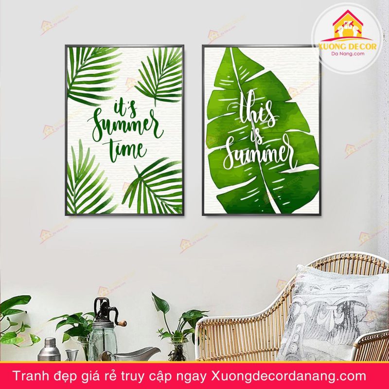 tranh-canvas-decor-hoa-la-cay-treo-tuong-phong-ngu-khach-van-phong-da-nang-tranh-hoa-la-dep-tranh-la-xanh