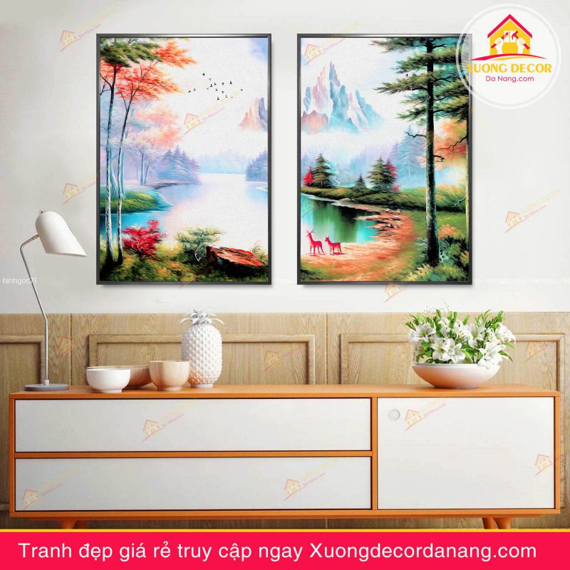 bo-doi-tranh-phong-thuy-tranh-canvas-phong-canh-thien-nhien-nui-song-tranh-treo-tuong-phong-khach-ngu-cau-thang-decor-nha-cua-da-nang