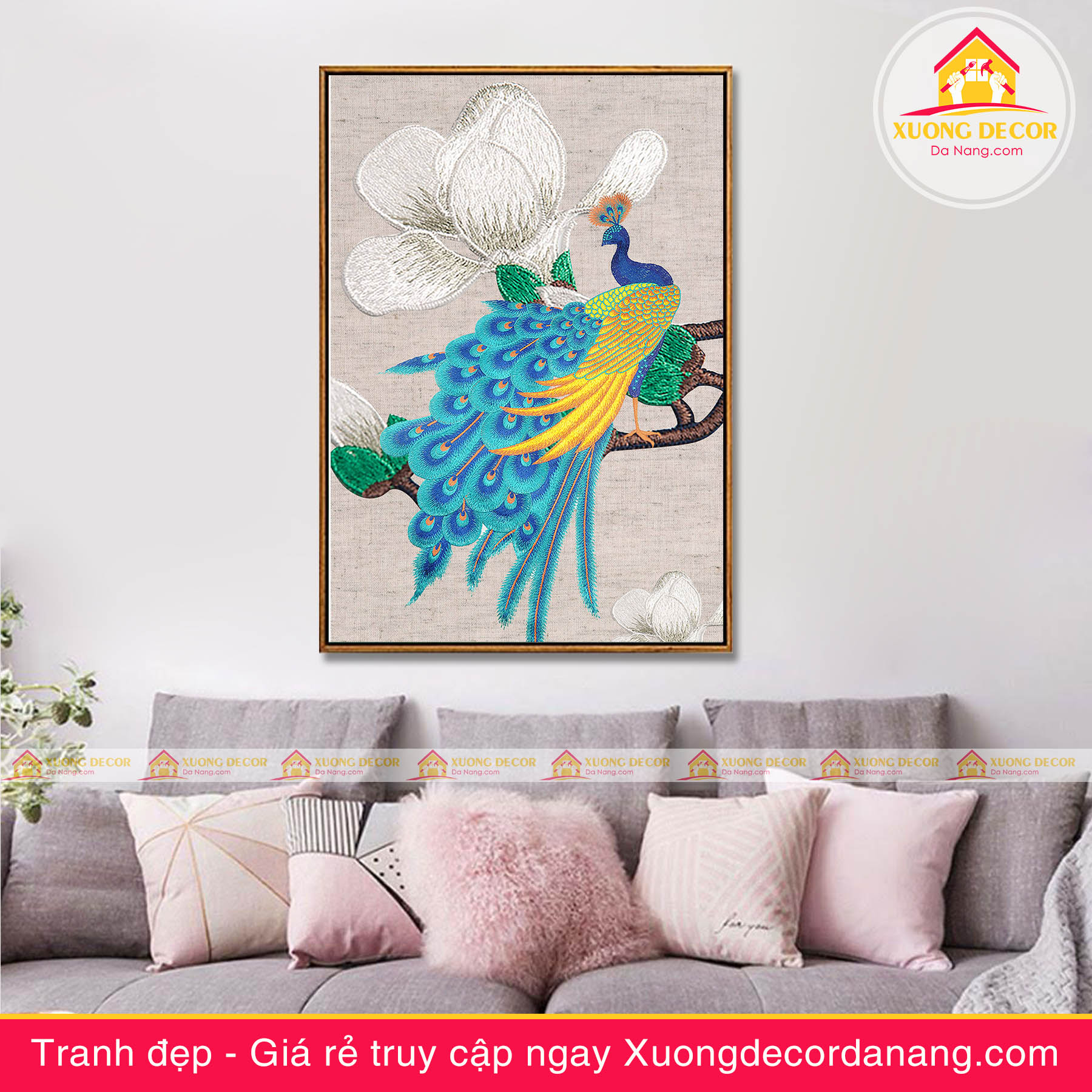 tranh con công tranh treo tường đà nẵng xuongdecordanang