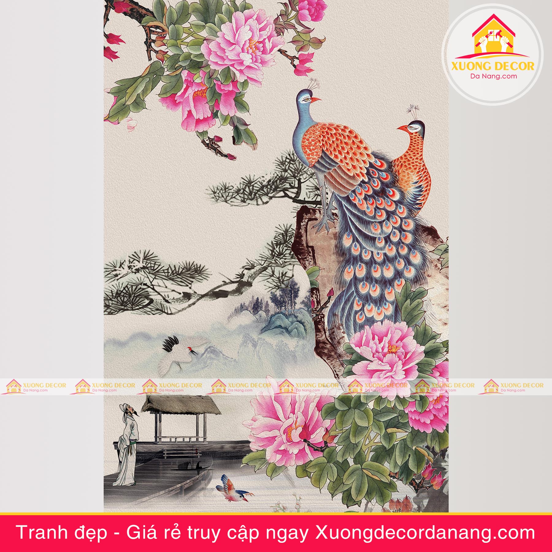 tranh con công tranh treo tường đà nẵng xuongdecordanang