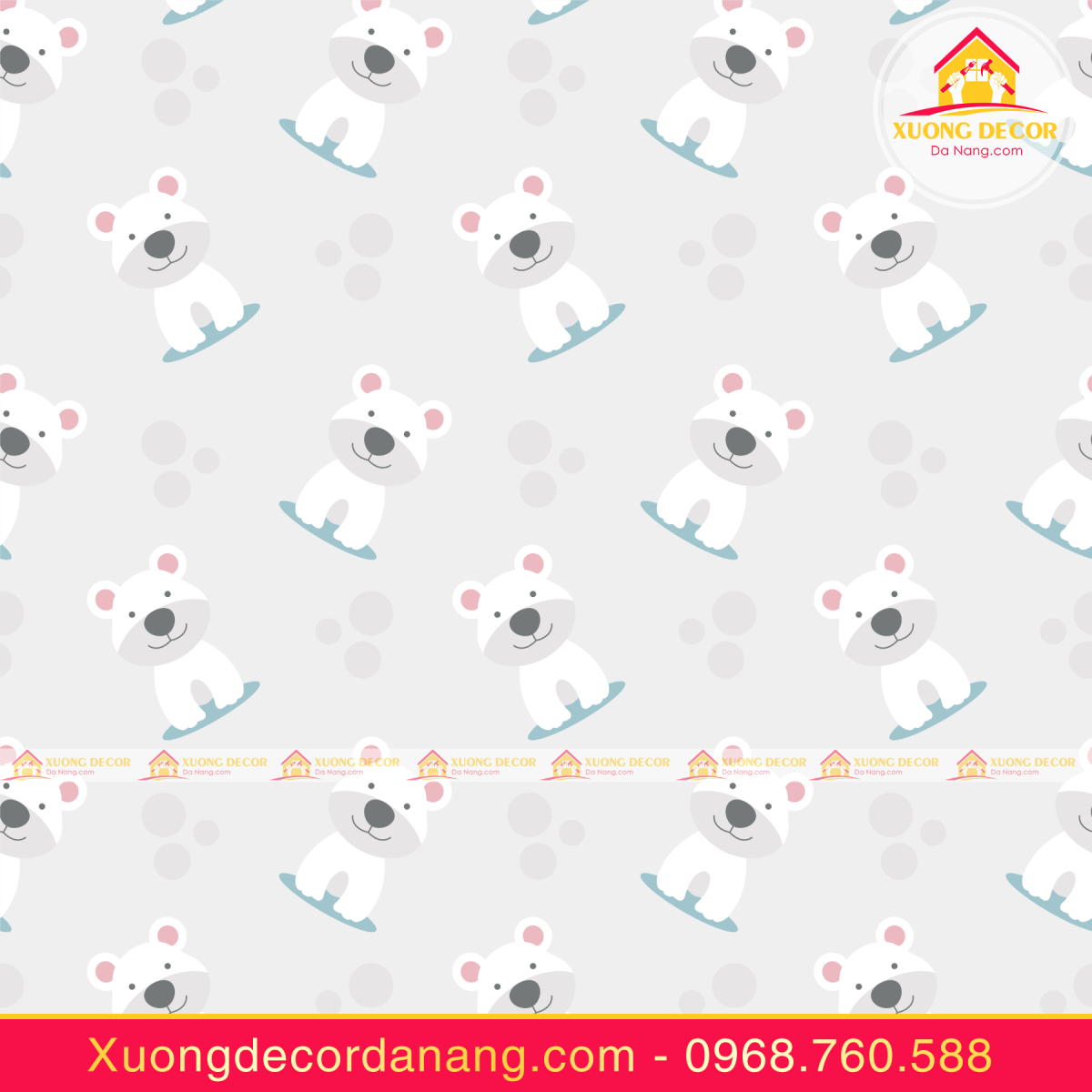 Giấy Decal dán tường xuongdecordanang