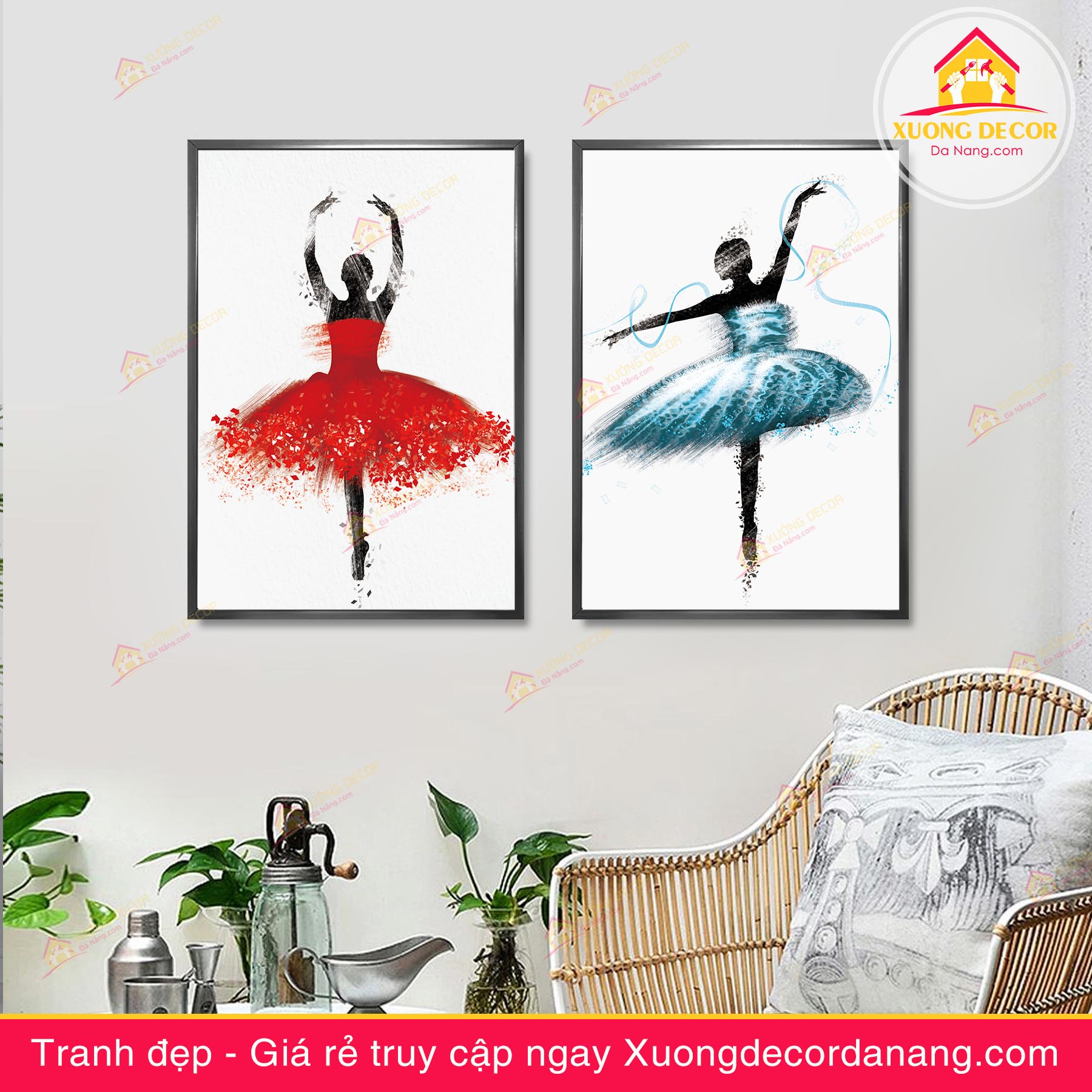 tranh cô gái, tranh treo tường cô gái đánh đànthiếu nữ và hoa, tranh treo tường cô gái và hoa