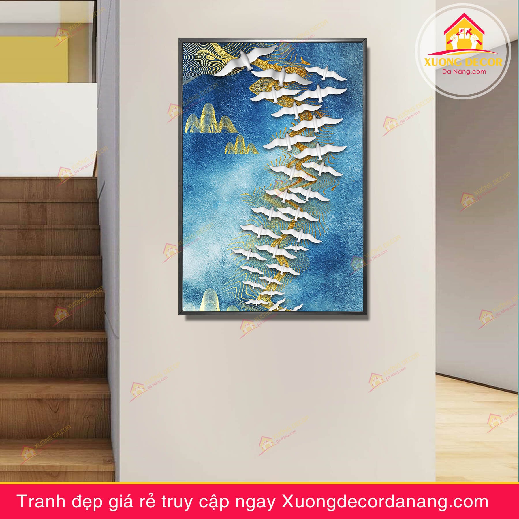 tranh-canvas-chim-hac-hong-hac-con-co-tranh-treo-tuong-phong-khach-ngu-cau-thang-van-phong-da-nang