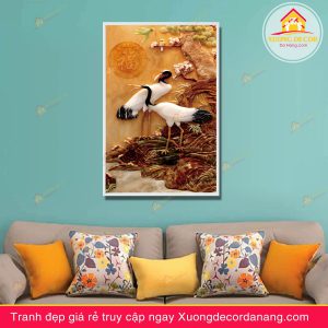 tranh-canvas-chim-hac-hong-hac-con-co-tranh-treo-tuong-phong-khach-ngu-cau-thang-van-phong-da-nang