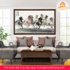 tranh treo tường mã đáo thành công, tranh độc mã tranh treo tường đà nẵng xuongdecordanang