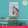 Tranh canvas nghệ thuật,tranh treo tường mã đáo thành công, tranh độc mã tranh treo tường đà nẵng xuongdecordanang