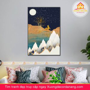 tranh treo tường mã đáo thành công, tranh độc mã tranh treo tường đà nẵng xuongdecordanang