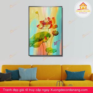 tranh-hoa-sen-tranh-canvas-decor-hoa-la-cay-treo-tuong-phong-ngu-khach-van-phong-da-nang-tranh-hoa-la-dep