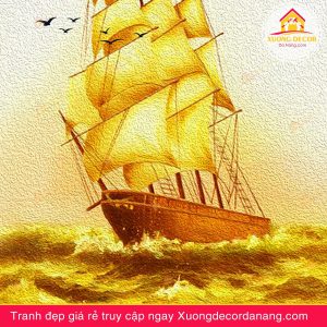tranh-canvas-thuyen-buom-treo-tuong-phong-khach-van-phong-tai-da-nang-gia-re