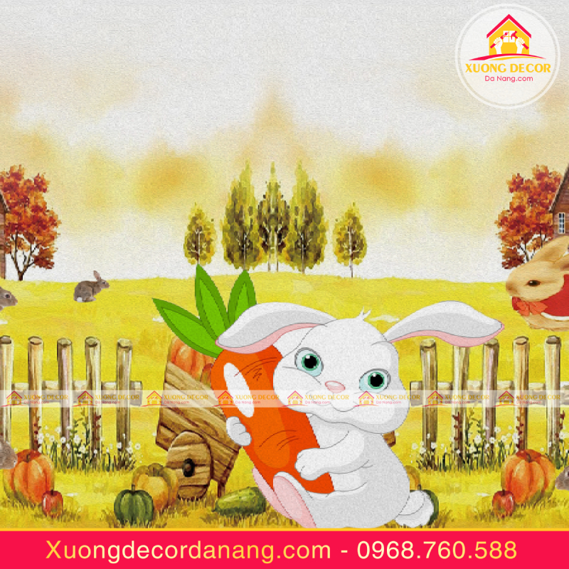 Giấy Decal dán tường xuongdecordanang