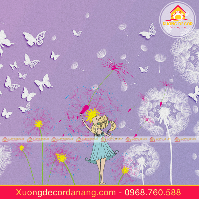 Giấy Decal dán tường xuongdecordanang