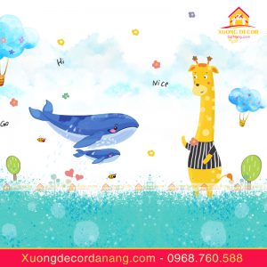 Giấy Decal dán tường xuongdecordanang