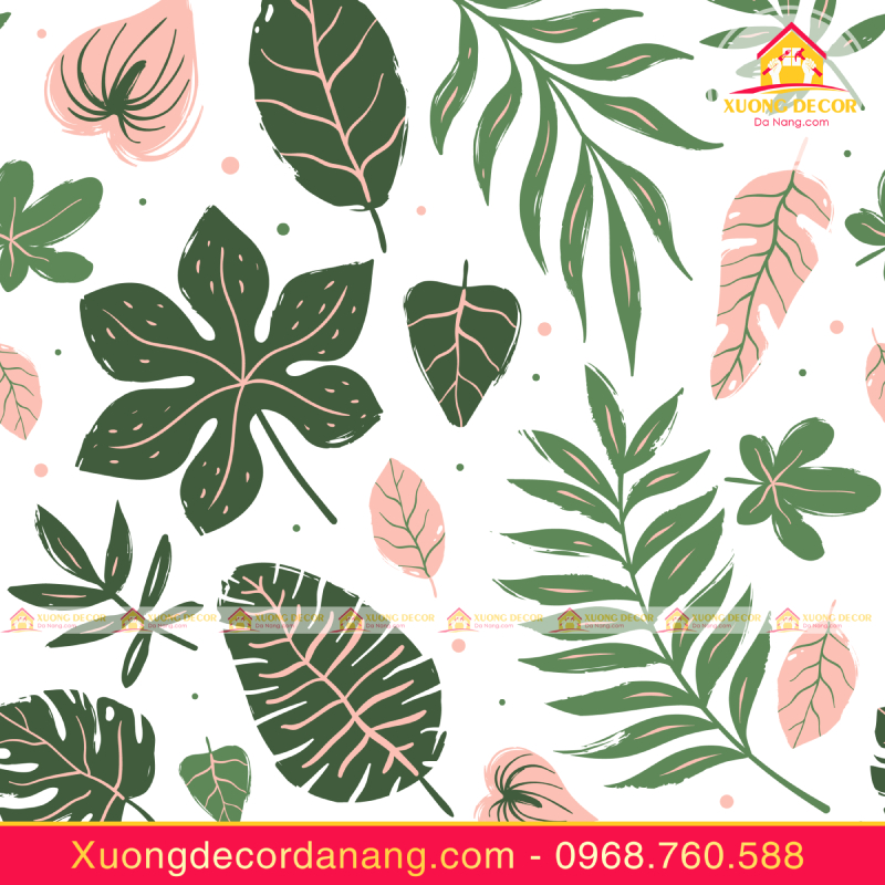 Giấy Decal dán tường xuongdecordanGiấy Decal dán tường xuongdecordanang