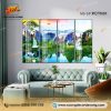 TRanh phong cảnh thác nước, tranh canvas, trang tráng gương treo tường