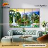 TRANH PHÒNG KHÁCH, TRANH PHONG CẢNH THÁC NƯỚC, TRANH PHONG THỦY