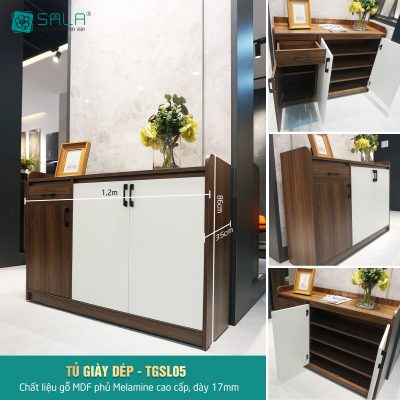 Xưởng sản xuất Tủ Giày Dép gỗ MDF tại Đà Nẵng, giá rẻ
