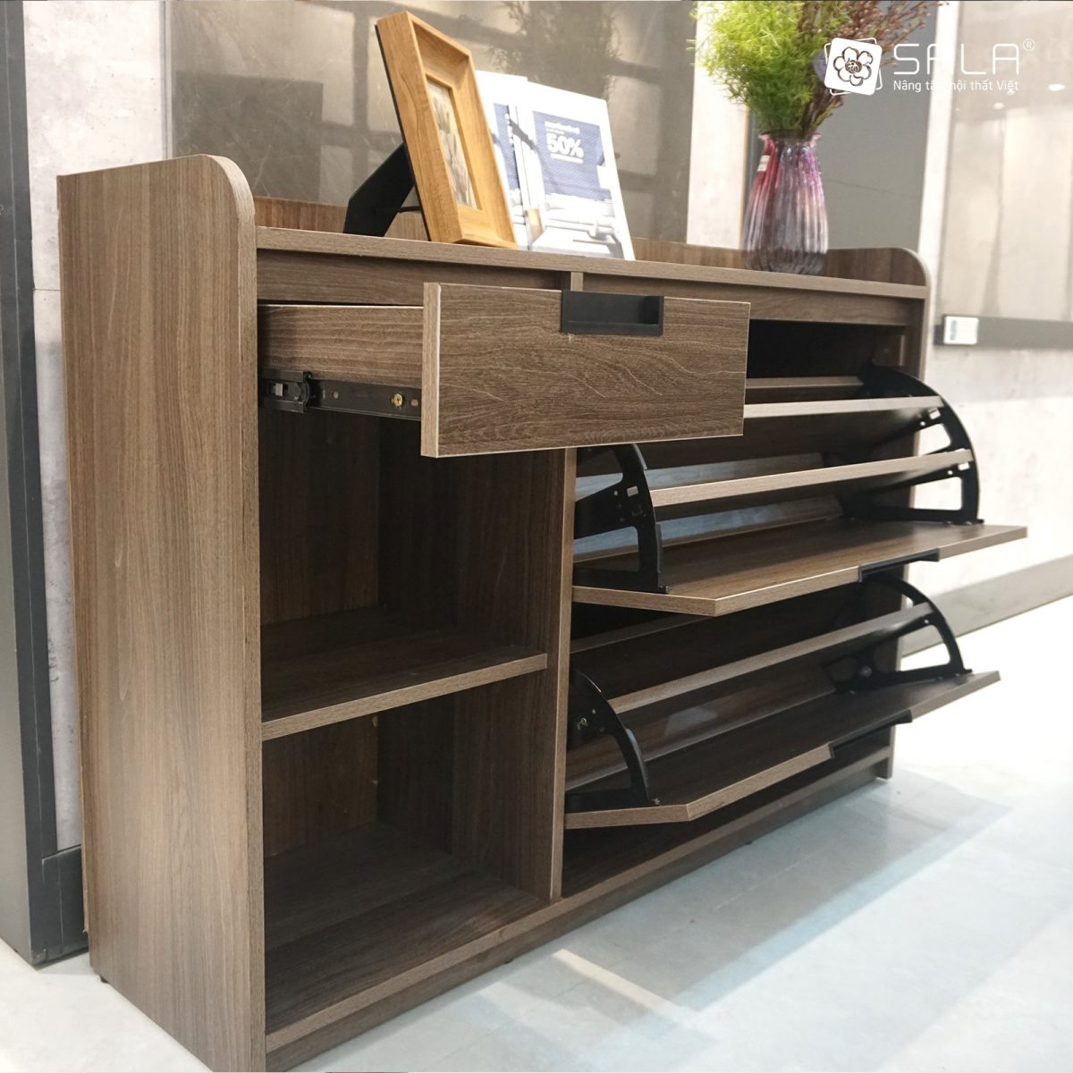 Xưởng sản xuất Tủ Giày Dép gỗ MDF tại Đà Nẵng, giá rẻ